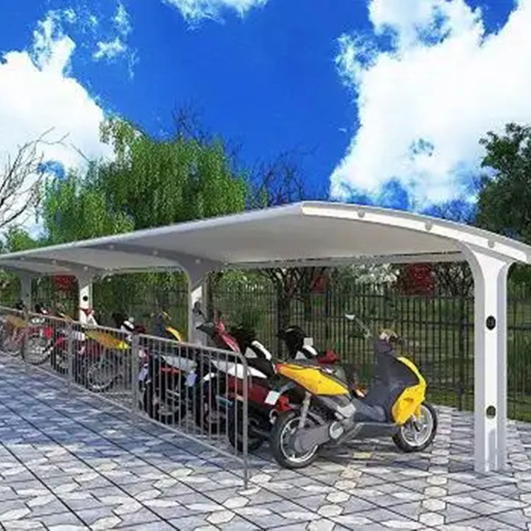 泽普县膜结构电动车棚